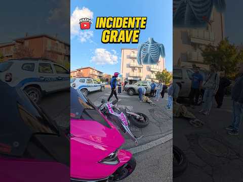 Non ero pronto a quello che ho visto… incidente in moto 😳🏍️🚑