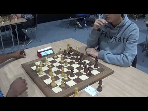 🇮🇳 Exchange matters when king is safe: GM Deepan  - FM Zhalmakhanov, Sicilian Najdorf