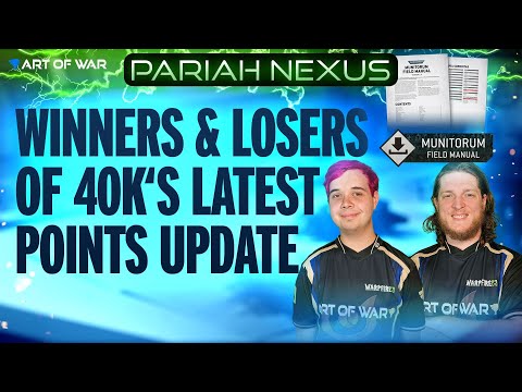 NEW Points Changes For Matched Play Warhammer 40k!