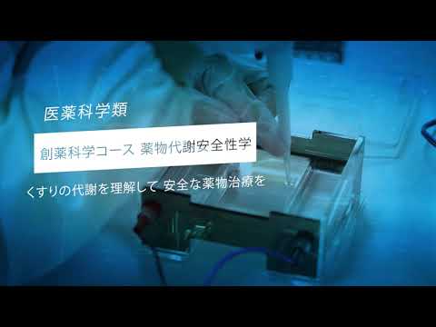 金沢大学医薬科学類・先端研究紹介（薬物代謝安全性学）