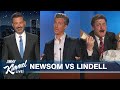Gavin Newsom Debates MyPillow Mike, Trump's Insurrection Depression & Bye-Bye George Santos?