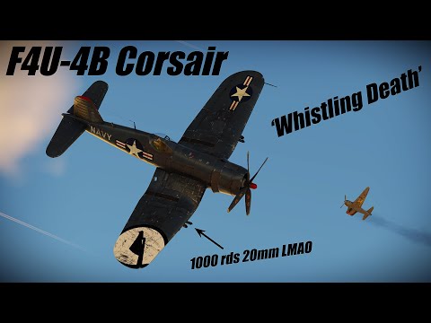 The F4U-4B Corsair DESTROYS | War Thunder Air RB