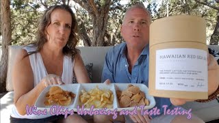 UNBOXING, Review, and Taste Test - WINE CHIPS