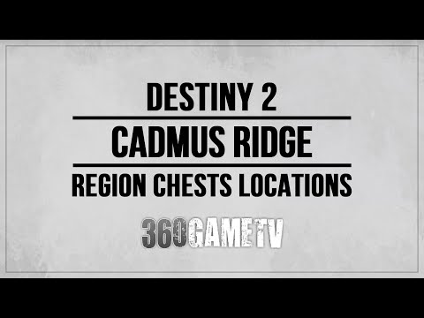 Destiny 2 All Cadmus Ridge Region Chests Locations...