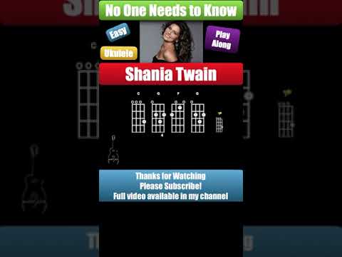 No One Needs To Know Ac - Shania Twain