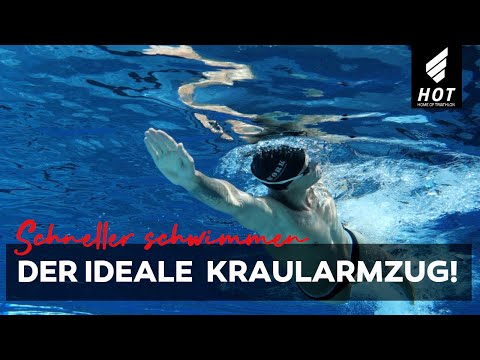 Swim faster: The ideal arm stroke