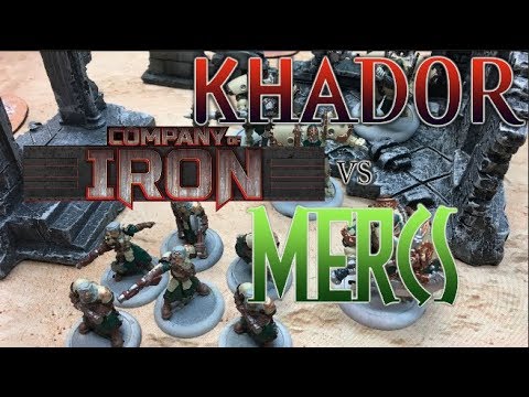 Company of Iron Battle Report - Ep 04 - Khador vs. Mercs 'The Savage Hunt'