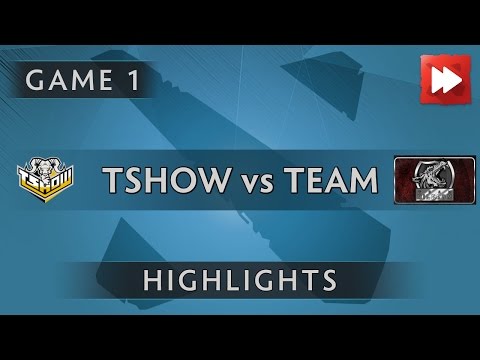 TShow vs Team DileCom [Game 1] World Electronic Sports Games International - Dota Highlights