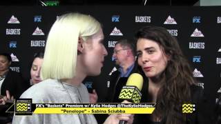 Sabina Sciubba @ FX's "Baskets" Premiere | AfterBuzz TV