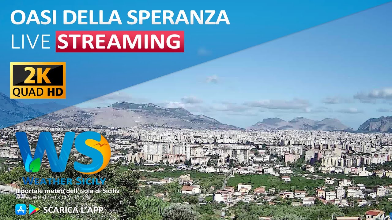 Live webcam view of Oasi della Speranza Panorama