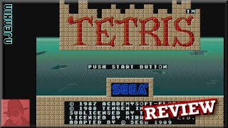 TETRIS - on the SEGA Genesis / Mega Drive - with Commentary !!
