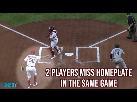 Both teams miss home plate in the same game, a breakdown