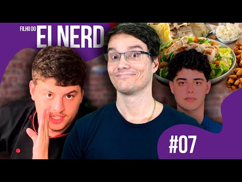 HEY NERD (BRENO JORDAN) + CHICKEN AND CEASAR SALAD - Cooking with Ribas #07