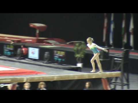 2010 Gymnix Event Finals Mariya Karpova (Russia) Balance Beam