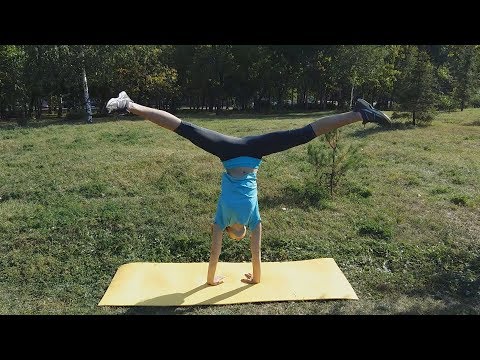 КАК НАУЧИТЬСЯ ДЕЛАТЬ КОЛЕСО?! ВИДЕОУРОК №3 / Vika Vika