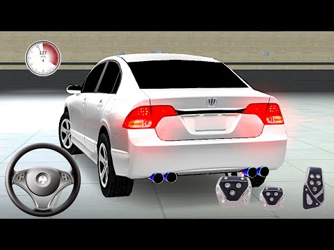 Drive For Speed Simulator Car Driving Honda Civic Arrive Racing Parking City- Android GamePlay