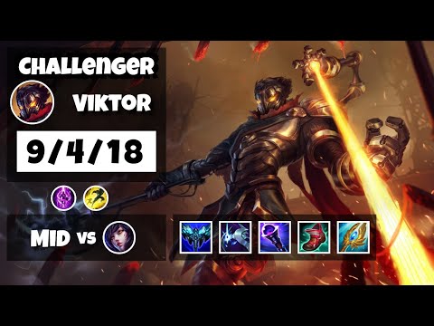 Viktor vs Ahri BR Challenger MID (9/4/18) - v11.6
