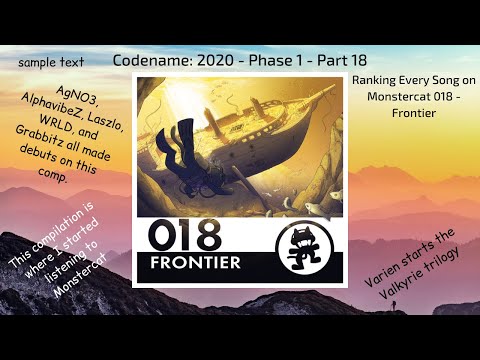 Ranking Every Song on Monstercat 018 - Frontier