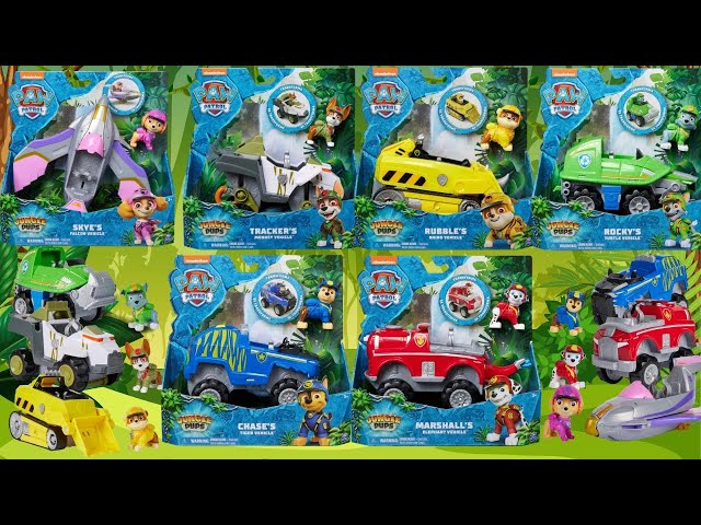 Vídeo relacionado con Paw Patrol Patrulla Canina - Pack Figuras Patrulla Canina Jungle Pups - 8 Figuras Coleccionables Juguetes Niños 3 Años +