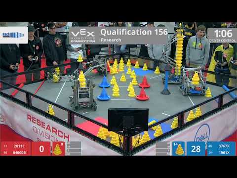 2018 VRC Res Q156 - 2011C 64000B vs 3767X 1961X - 48 to 112