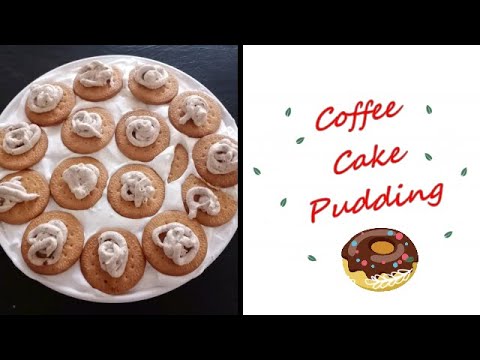 Coffee Cake pudding/easy way to make cake pudding with few ingredients//make it without oven