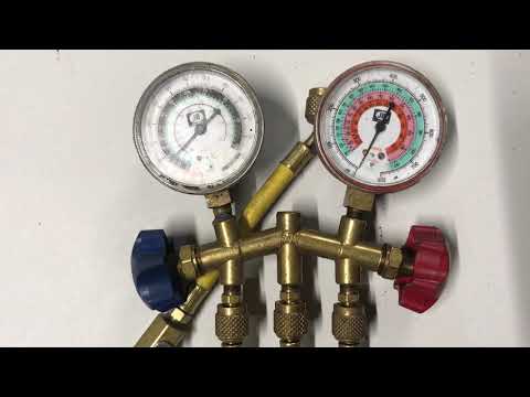 How refrigeration manifold gauges work