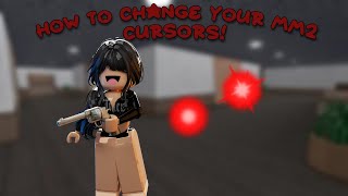 HOW TO CHANGE YOUR ROBLOX CURSOR! for mm2 and other games! 💗👀