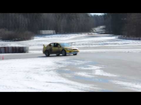 Tor Kielce 16.03.2013 - Mitsubishi Evo VII RS Mariusz Zapała