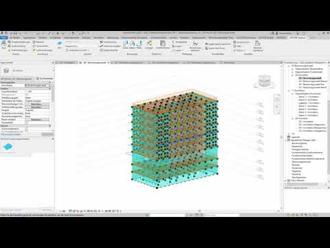 Erdbeben Tutorial Teil 1 - Stockwerksdefinition. BIM mit SOFiSTiK: Erdbebenbemessung.