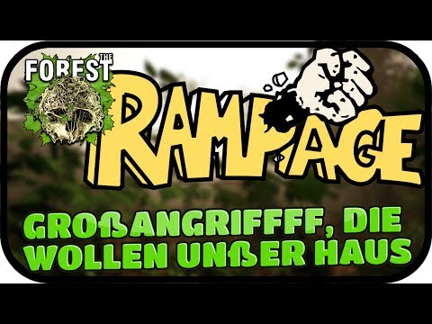 GROßANGRIFFFF, DIE WOLLEN UNßER HAUS - THE FOREST #015 ★ Lest Play the Forest Deutsch