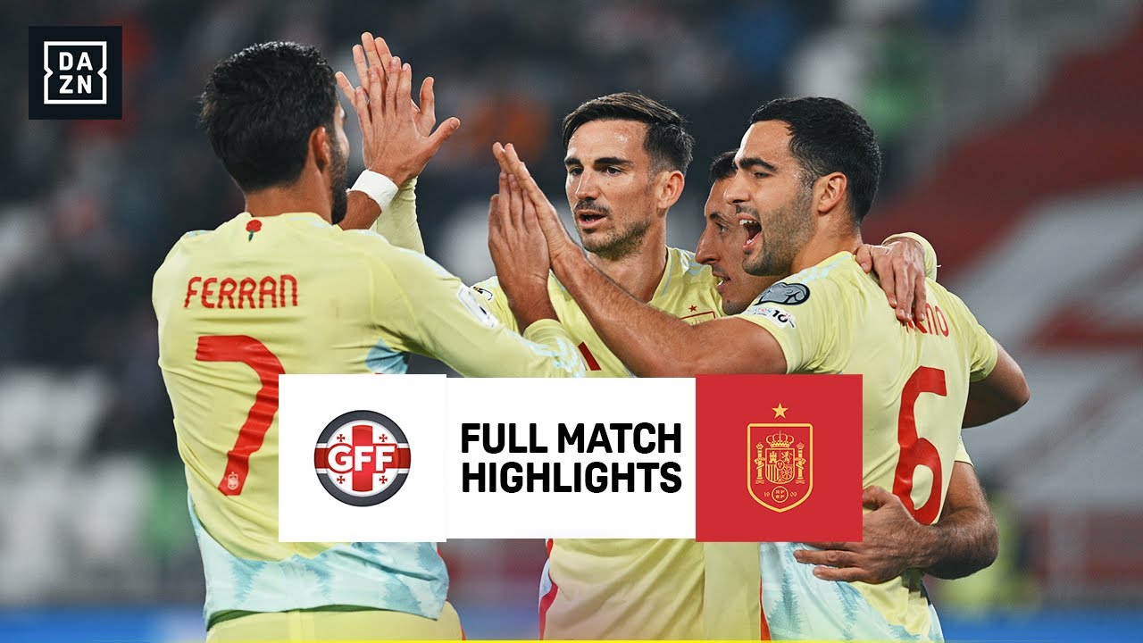 Georgia vs Spain | European 2026 World Cup Qualifiers