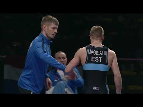 BRONZE GR - 60 kg: M. BAZAROV (AZE) v. H. MAEGISALU (EST)