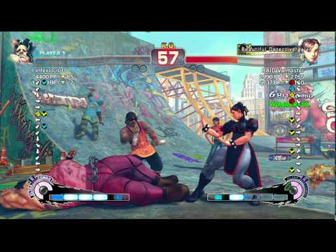 USFIV~ Hugo (l infexious l) vs.  Chun-li (RAID Valmaster) HD