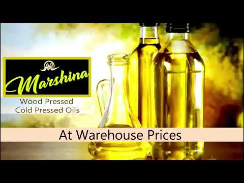 Marshina cold pressed refined linseed oil, for food