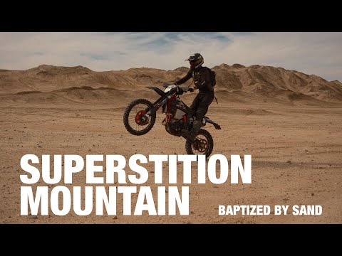 Baptized by Sand: Riding Superstition Mountain
