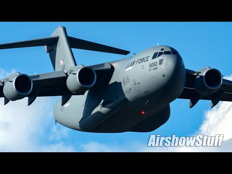 C-17 and KC-135 Joint Demo - EAA AirVenture Oshkosh 2023