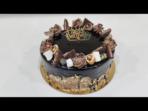 Chocolate nuts cake#nuts cake#chocolate cake