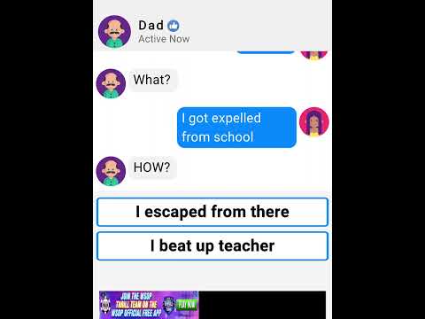 Prank Dad, Chat master game #1.