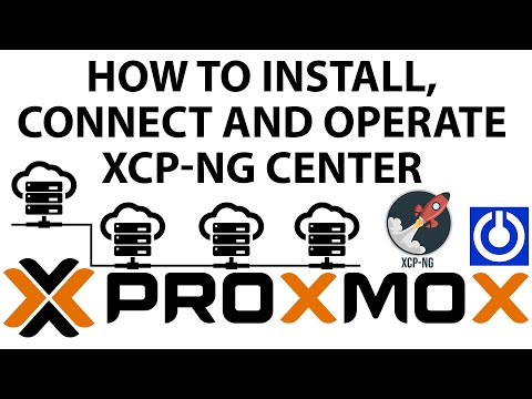 Cloud Computing - How to Install, Connect and Operate XCP-ng Center | Part-6