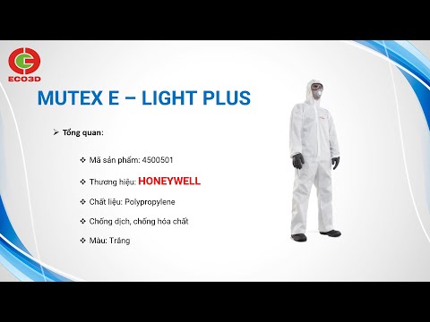 Bộ Mutex E Light Plus - Chống dịch - Chống hóa chất