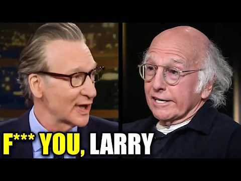 Larry David Gets Under Bill Maher's Skin and He CAN'T Cope with it