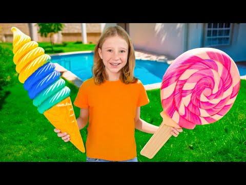 Настя показывает детям пример хорошего поведения