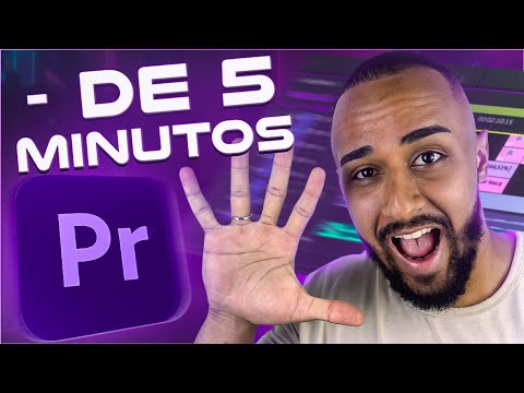 Como Editar no Adobe Premiere em Menos de 5 Minutos! (Sem Enrolação!)