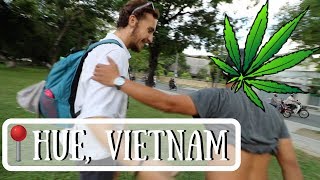 HUE, VIETNAM - He tried selling us WEED | Travel Vlog Ep. 42