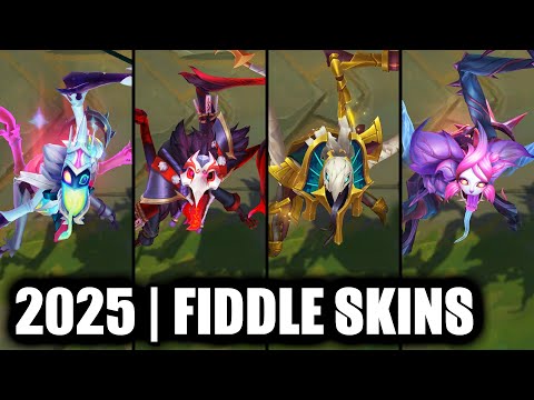 ALL FIDDLESTICKS SKINS SPOTLIGHT 2025 | League of Legends