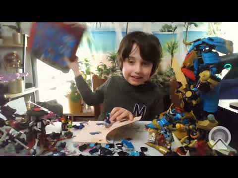 Bouwen Lego Ningago Kai's Elemental Fire Mech (elementaire vuurmecha)