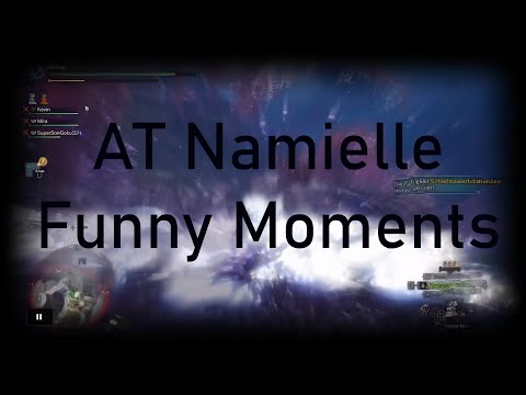 AT Namielle is crazy! MHW Iceborne Funny Moments - Light Bowgun Edition