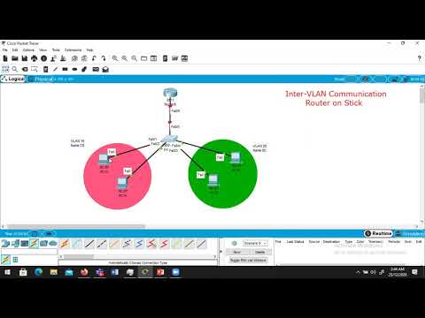 DCCN Lab 14: Inter-VLAN Communication | Router on Stick