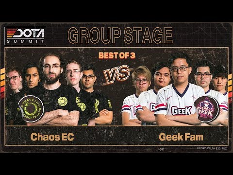 Chaos EC vs Geek Fam Game 2 - Dota Summit 11: Winners' Match