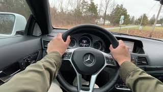 2013 Mercedes-Benz E550 Test Drive